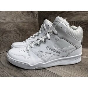 Reebok CN4107 Mens 11 White Grey High Top Shoes Sneakers